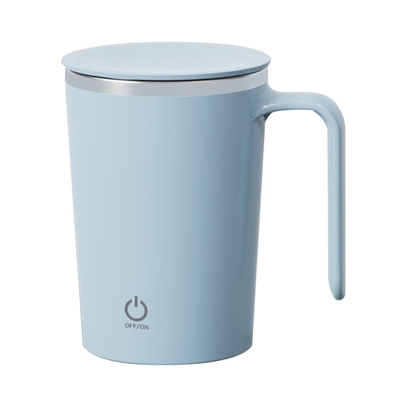 Usb Rechargeable Automatic Mixing Cup Meal Replacement Powder Shaker Coffee Cup for Lazy People, Portable Rotating Cup for Gym, Office, Travel, A Cup