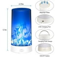 thumbnail image 1 of Usb Rechargeable Fireplace Light Flashing Flame Light Battery Powered Candle 3 Modes, 1 of 3