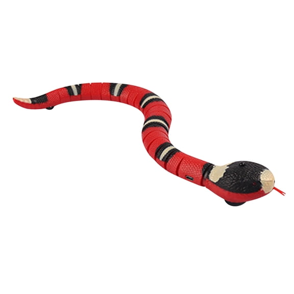 Usb Rechargeable Intelligent Sensing Coral Snake Toy Obstacle Avoidance 2026