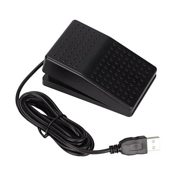Usb Single Foot Switch Pedal Programmable Computer Keyboard For Videogame Office