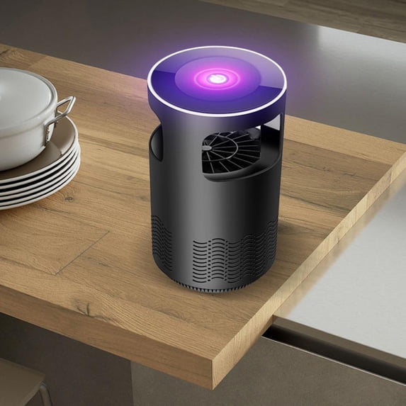 Usb Smart Photocatalyst Mosquito Killer Simple Style Mosquito Lamp Non-rotatable Ultra-low Decibels Mosquito Trap Lamp