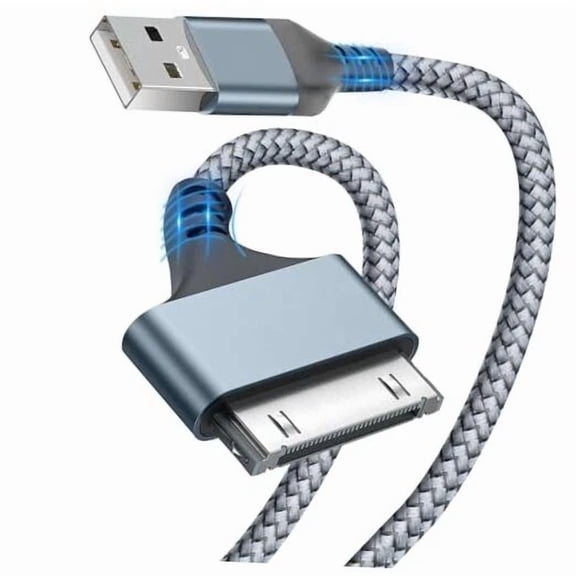 Usb To 30 Pin Charger Cable Nylon Braided Usb 1M/3Ft Classic Usb Connector