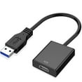 Usb To Hdmi Adapter, Usb 3.0/2.0 To Hdmi Audio Video Adapter, Hd 1080p