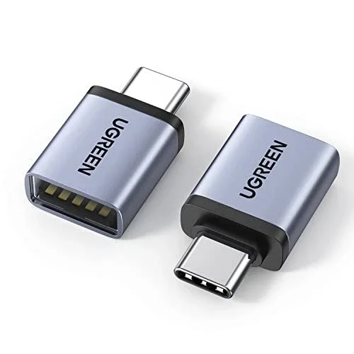 Usb To Usb C Adapter 10Gbps,2 Pack Usb C To Usb Adapter Usb C 3.2 Space Gray