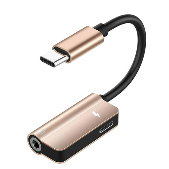 Usb Type C to 3.5mm Jack Type C Audio Splitter Headphone Cable Earphone Aux 3.5 Adapter Charger Usb-C