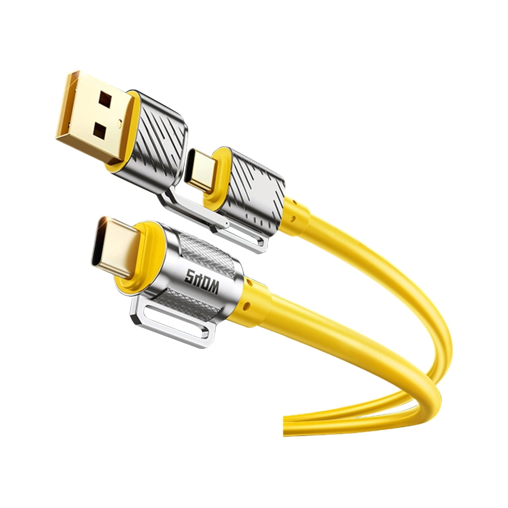 Usb Type C to USB C 240W Laptop Charging Zinc Alloy Enhances Data Cable ...