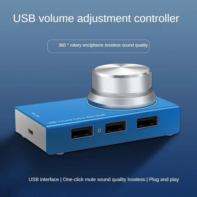 Usb Volume Control, Lossless Pc Computer Speaker O Volume Controller ...
