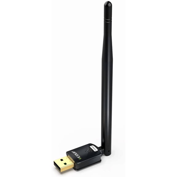 Usb Wifi Adapter For Pc, Wireless Network Adapter For Desktop- Dongle High Gain