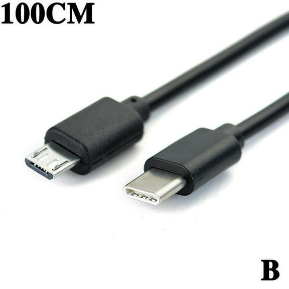 Usb-c Type C To Micro Usb Male Sync Otg Charge Data Transfer Cable Cord
