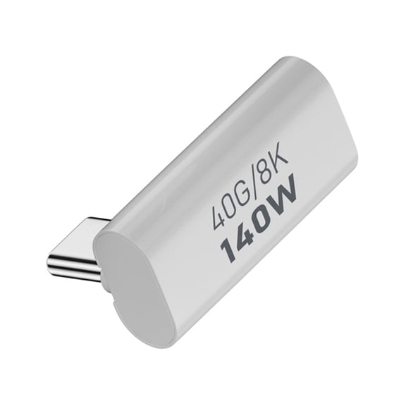 UsbC Male to Female Connector USB C Type-C Extension Adapter 140W 40Gbps Data Transfer Extender for UsbC Devices