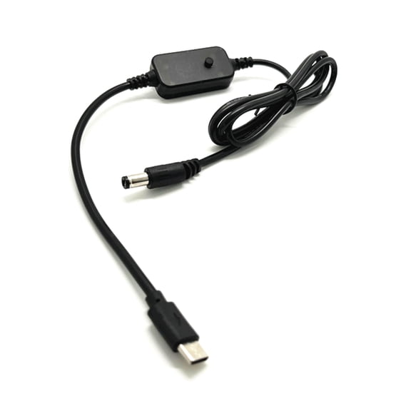 UsbC TypeC PDto DC5521 Adapter Cable 5V9V12V15V20V Adjustable Voltage Reliable PD Trigger Power Adapter Cable