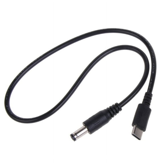 UsbC TypeC to DC 5.5x2.5mm 9V 12V 15V 20V PD Trigger Power Cable Converter Adapter Line for LCD Monitors Broadcast Radio