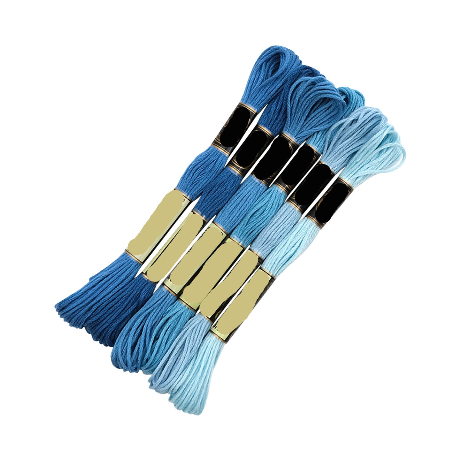 Gradient Thread Patch Usbinx Life 6-Color Gradient Embroidery Thread Set 8m x 6 Rolls Ombre ...