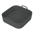 thumbnail image 1 of Usbinx Life 8 Inch Reusable Silicone Air Fryer Liner Nonstick Basket Pad Perforated Heat Resistant 20cm, 1 of 4