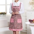 thumbnail image 1 of Usbinx Life Adjustable Kitchen Apron with Dual Pockets Unisex Chef Apron 76x78cm Washable Nylon Blend, 1 of 4
