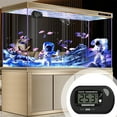 thumbnail image 1 of Usbinx Life Aquarium Digital Thermometer with Probe and Suction Cups — Waterproof Fish Tank Temperature Monitor 5.8 x 3.7 x 1.2 cm, 1 of 6