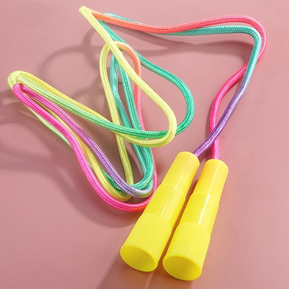Usbinx Life Colorful Nylon Jump Rope - 2 Meter Length Fitness and Outdoor Play Rope