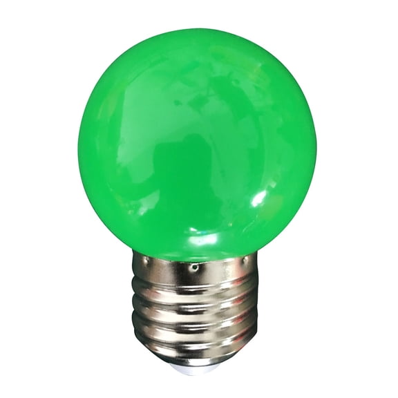 Usbinx Life E27 LED Energy Saving Color Party Bulb 0.5W Decorative 2835 SMD E27 Base Color Changing Night Light for Home Events 4.8x6.8cm