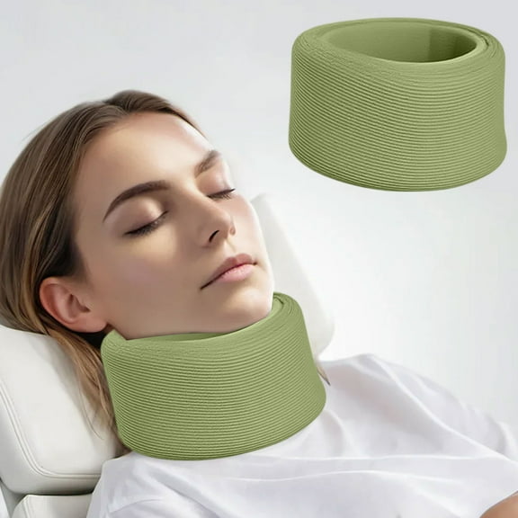 Usbinx Life Four-Season Neck Support Collar Ergonomic Cervical Brace for Office, Travel, Forward Head Posture Correction 51x8.5cm Gray, Black, Green, Blue, Red
