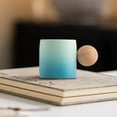 thumbnail image 1 of Usbinx Life Mini Rough Pottery Tea Cup Classical Ceramic Coffee Cup with Wooden Ball Handle 8.5x5.5cm Assorted Colors, 1 of 6