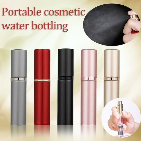 Usbinx Life Portable Refillable Perfume Atomizer Travel Spray Bottle Compact 65-Dose Capacity — Bottom Fill Lockable Sprayer