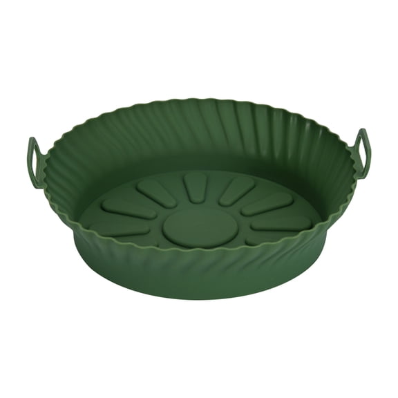 Usbinx Life Reusable Perforated Air Fryer Liner 22.5cm Nonstick Reusable Basket Pad for Healthier Frying Oven Use