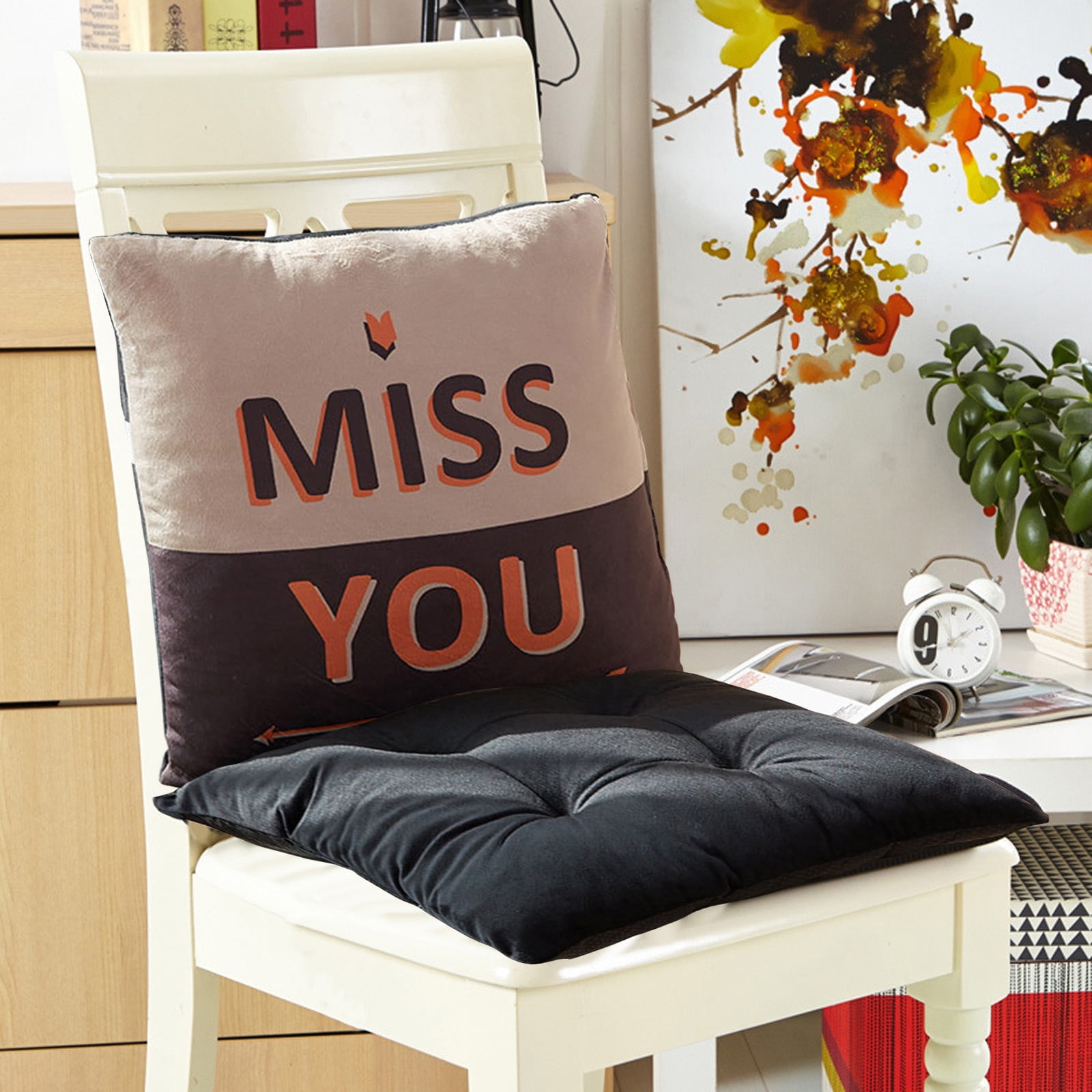 Usbinx Life Seat Cushions Tufted Corduroy Floor Cushions For Living Room Soft Thicken Seating Cushion Tatami For Living Room Sofa Kids Outdoor Patio Furniture Cushions Reduced Price