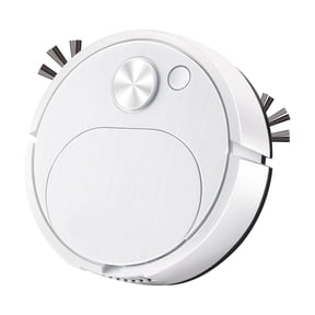 Usbinx Life Smart Sweeping Robot 3-in-1 Rechargeable Mini Vacuum Cleaner Sweeping Mopping Low Noise USB Cleaning Machine for Home 18x18x5.4cm
