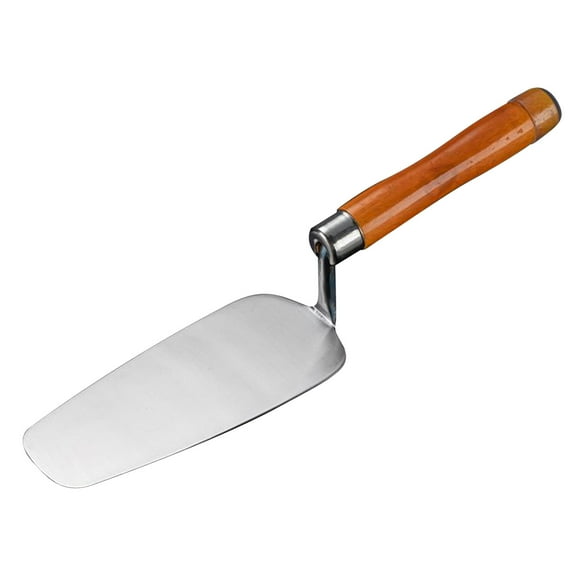 Usbinx Life Stainless Steel Plaster Finishing Trowel Concrete Tool Ergonomic Handle One-Piece Seamless Construction Rustproof Metal Cement Smoothing and Rendering Tool for Wall Ceiling 1 Pack