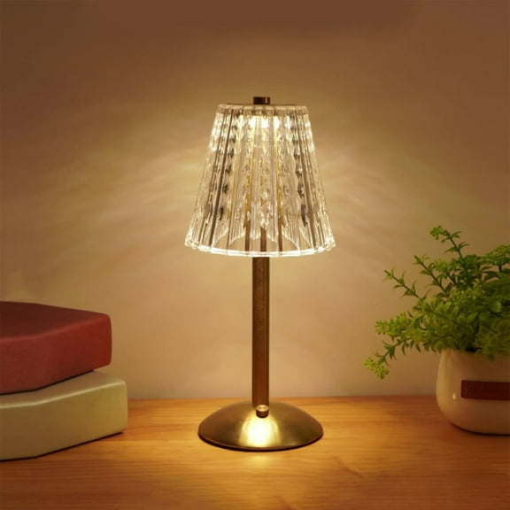 Usbinx Life Vintage Style USB Rechargeable Table Lamp Ambient Night Light Dimmable Touch Control 30x13x13cm