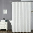 thumbnail image 1 of Usbinx Life Waterproof Polyester Hotel-Quality Shower Curtain 180x180cm Reinforced Grommets 12 Hooks Included, 1 of 6