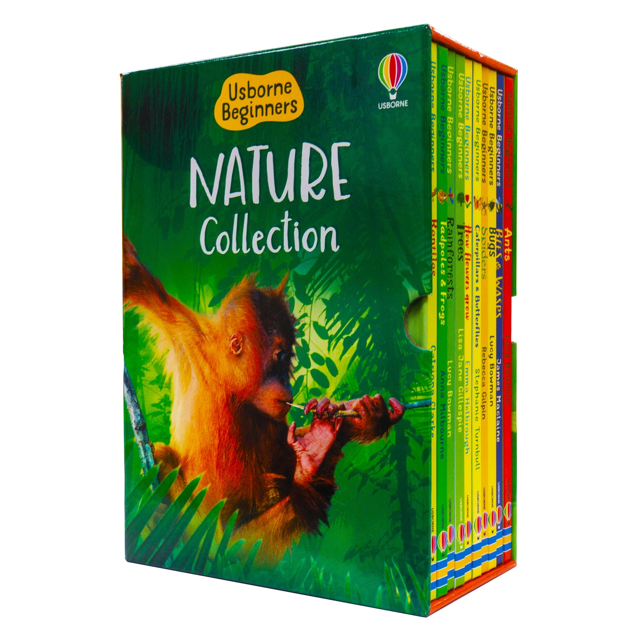 Usborne Beginners Nature 10 Books Box Set Collection (Reptiles ...