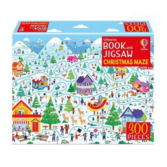 Usborne Book and Jigsaw Christmas Maze (Paperback) by Kate Nolan, Sam Smith
