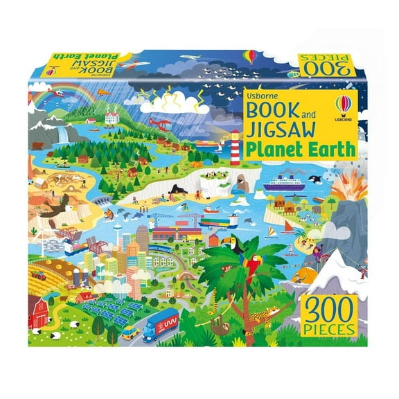 Usborne Book and Jigsaw: Usborne Book and Jigsaw Planet Earth (Paperback)