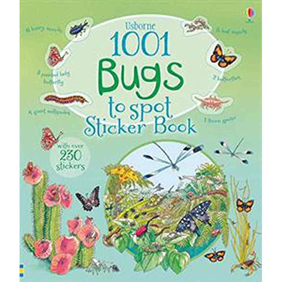 Pre-Owned 1001 Bugs to Spot Sticker Book Paperback