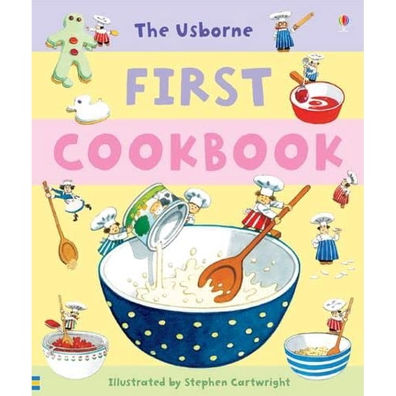 Pre-Owned The Usborne First Cookbook (Spiral-bound) 0746078714 9780746078716