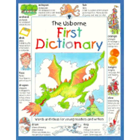 Pre-Owned Usborne First Dictionary: The Usborne First Dictionary (Hardcover)