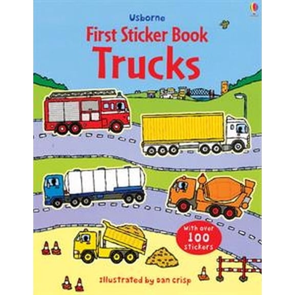 Usborne First Sticker Book - TRUCKS