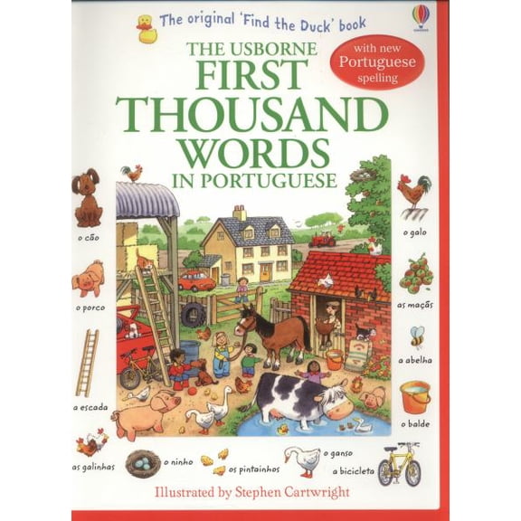 Pre-Owned Usborne First Thousand Words in Portuguese