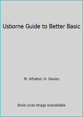 Pre-Owned Usborne Guide to Better Basic (Paperback) 0860207331 9780860207337