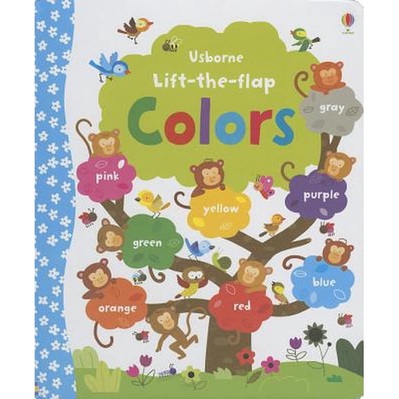 Pre-Owned Usborne Lift-The-Flap Colors by Felicity Brooks (Paperback), English