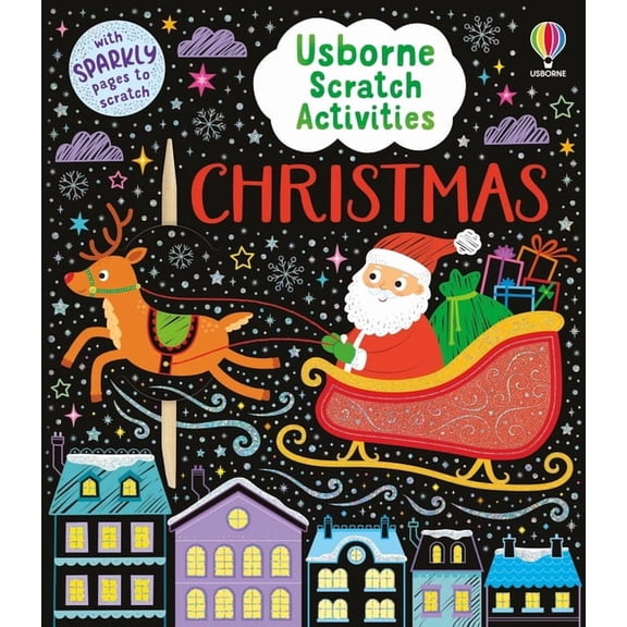 Usborne Scratch Activities Usborne Scratch Activities Christmas, Book 8, (Paperback)