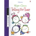 thumbnail image 1 of Usborne Wipe-Clean: Wipe-Clean Telling the Time (Other), 1 of 1