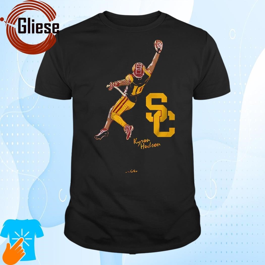 Usc Football Kyron Hudson Catch Shirt