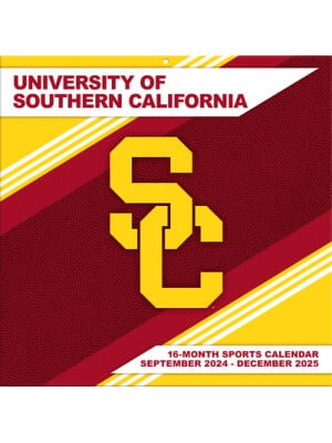 お歳暮 2025 Trojans Usc 12x12 Walmart.com - Calendar Wall Team カレンダー