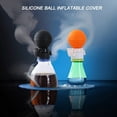 thumbnail image 1 of Uscallm 2Pcs Silicone Ball Carbonation Lid, Sodastream Compatible Carbonation Cap, Reusable Soda Maker Accessory, Effervescent Drink Carbonator, Home Brewing Sparkling Water Kit, 1 of 9