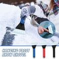 thumbnail image 1 of Uscallm 3Pcs Car Snow Removal Shovel, Heavy Duty Car Snow Shovel, All Weather Vehicle Ice Scraper Tool, Quick Clear Windshield Snow Removal, Essential Winter Emergency Kit For Drivers, 1 of 9