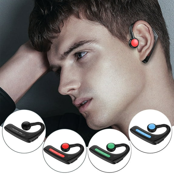 Uscallm 4Pcs Bone Conduction Sports Wireless Headphones, Bon-e Conduction Headphones, Open Ear Wireless Headphones For Running Cycling, Bluetooth 5.3 Sports Earphones