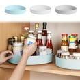 thumbnail image 1 of Uscallm under $5 3Pcs Deep Rotating Shelf, Deep Rotating Kitchen Shelf Organizer, Multi-Tier Spice Rack Turntable, Pantry Cabinet Countertop Storage, Heavy Duty Load Bearing, 1 of 9