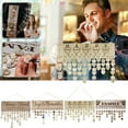 thumbnail image 1 of Uscallm under $5 4Pcs Wooden Birthday Calendar, Wooden Family Birthday Calendar Board, DIY Wall Mounted Date Tracker, Personalized Anniversary Reminder Sign, Home Office Organization Plaque, 1 of 9